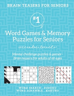 Front cover_Brain Teasers for Seniors #1