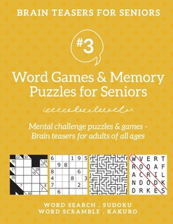 Couverture_Brain Teasers for Seniors #3