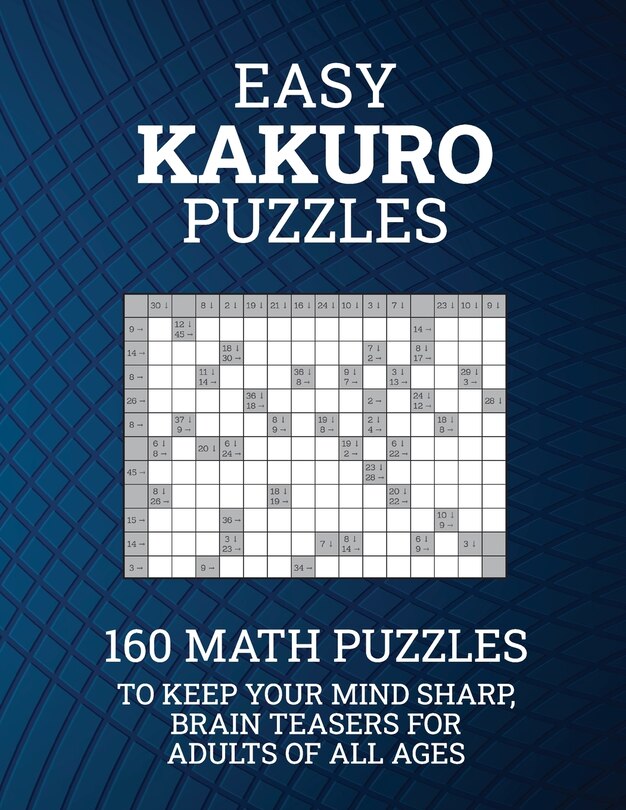 Couverture_Easy Kakuro Puzzles