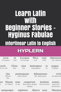Front cover_Learn Latin with Beginner Stories - Hyginus Fabulae