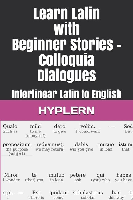 Front cover_Learn Latin with Beginner Stories - Colloquia Dialogues
