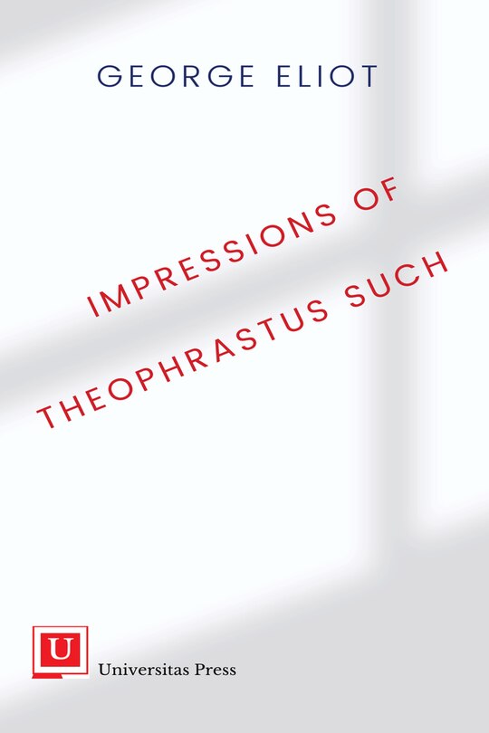 Front cover_Impressions of Theophrastus Such