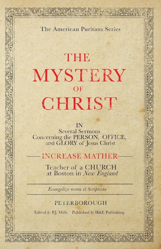 Couverture_The Mystery of Christ