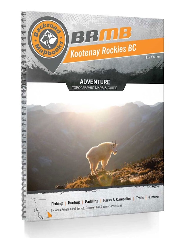 Front cover_Kootenay Rockies Bc Backroad Mapbook