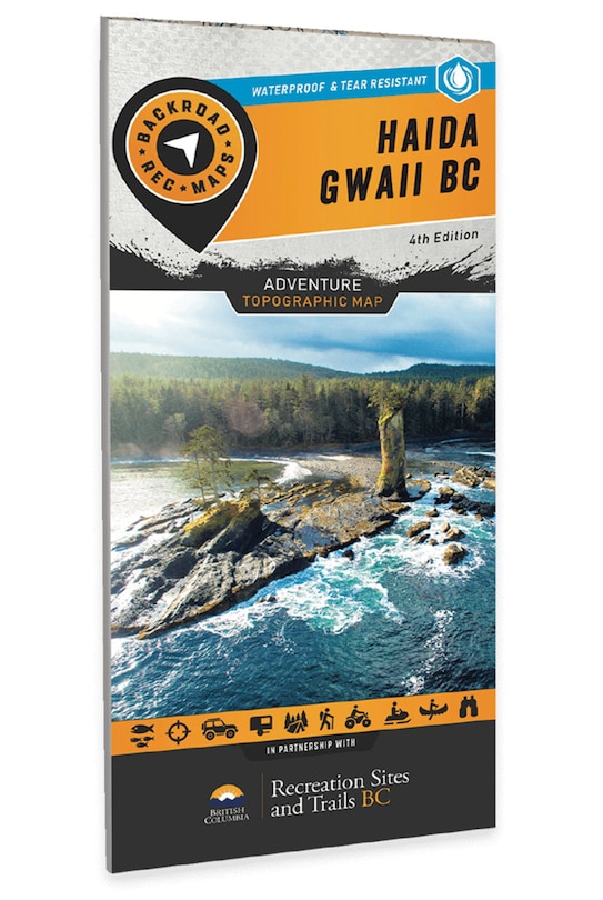 Front cover_Haida Gwaii BC Adventure Map