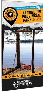 Front cover_Algonquin Provincial Park Adventure Map