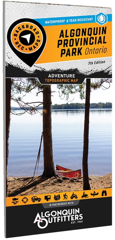 Front cover_Algonquin Provincial Park Adventure Map