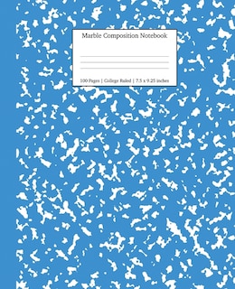 Couverture_Marble Composition Notebook College Ruled
