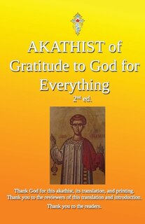 Couverture_Akathist of Gratitude to God for Everything