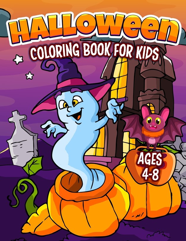 Front cover_Halloween Coloring Book