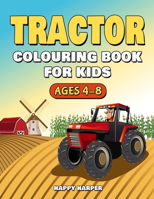 Front cover_Tractor Colouring Book
