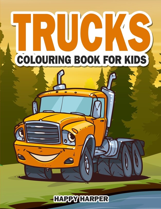 Couverture_Trucks Colouring Book