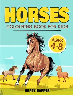 Couverture_Horses Colouring Book