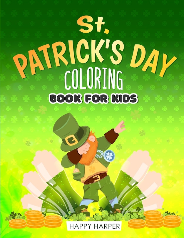 Front cover_St Patrick's Day Coloring Book