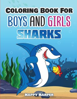 Front cover_Shark Coloring Book