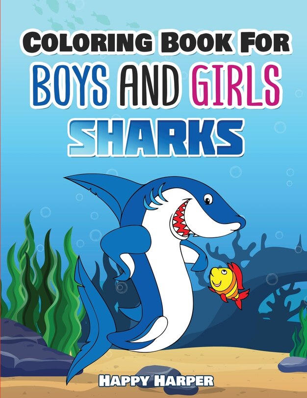 Front cover_Shark Coloring Book
