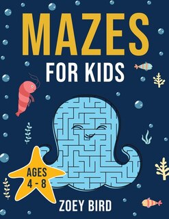 Mazes for Kids: Maze Activity Book for Ages 4 - 8 image number 0