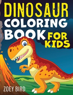 Front cover_Dinosaur Coloring Book for Kids