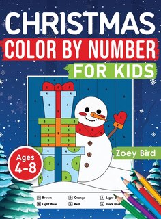 Couverture_Christmas Color by Number for Kids
