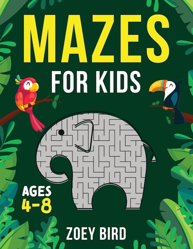 Couverture_Mazes for Kids, Volume 2