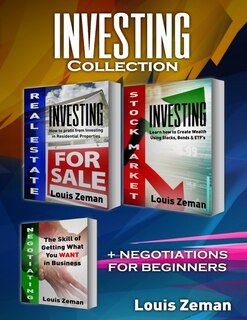 Front cover_Stock Market for Beginners, Real Estate Investing, Negotiating