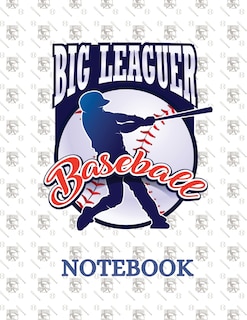 Front cover_Big Leaguer Baseball Notebook
