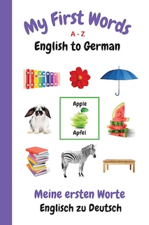 Couverture_My First Words A - Z English to German