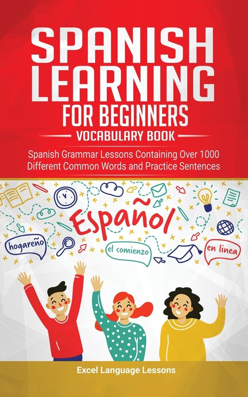 Front cover_Spanish Language Learning For Beginner's - Vocabulary Book