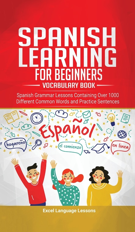Couverture_Spanish Language Learning For Beginner's - Vocabulary Book