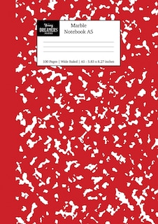 Front cover_Marble Notebook A5