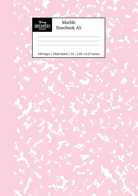 Front cover_Marble Notebook A5