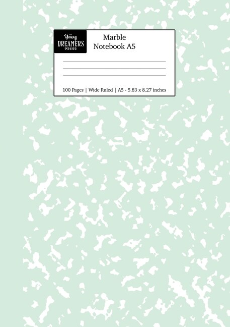 Front cover_Marble Notebook A5