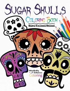 Front cover_Sugar Skulls Coloring Book