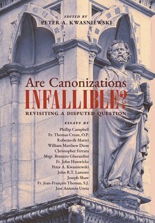 Front cover_Are Canonizations Infallible?