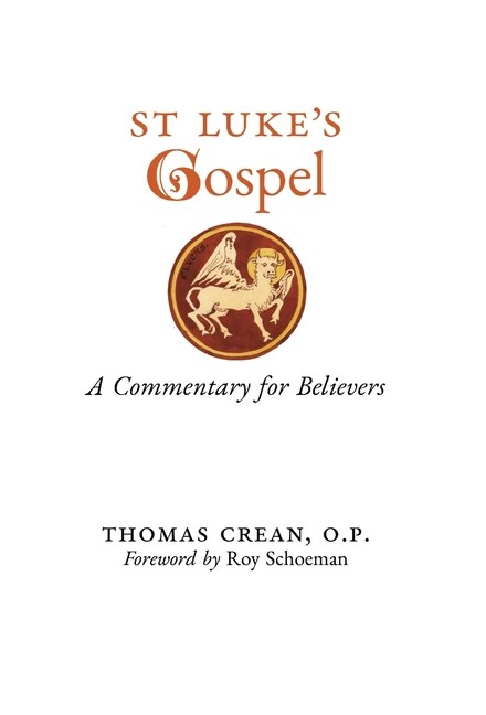 Front cover_St. Luke's Gospel