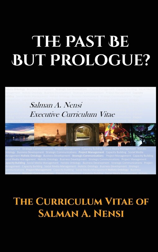 Front cover_The Past Be But Prologue?