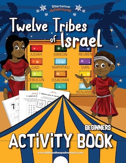 Couverture_Twelve Tribes of Israel Activity Book for Beginners