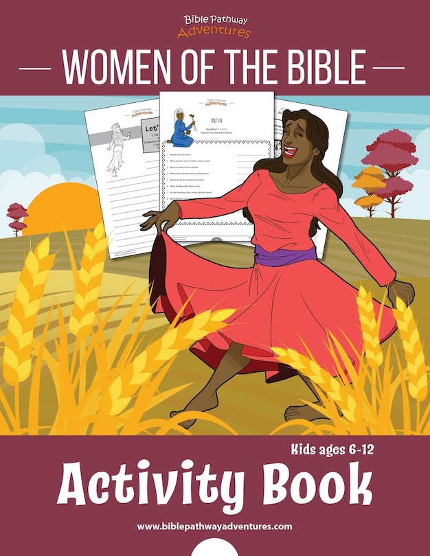 Front cover_Women of the Bible Activity Book