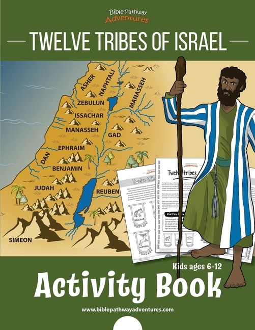 Front cover_Twelve Tribes of Israel Activity Book