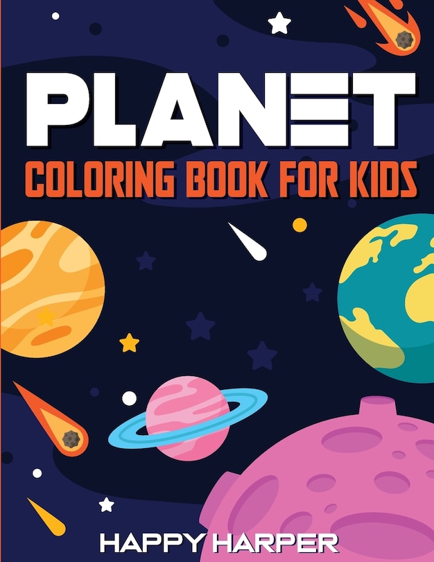 Front cover_Planet Coloring Book