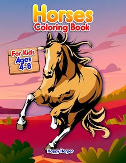 Couverture_Horses Coloring Book