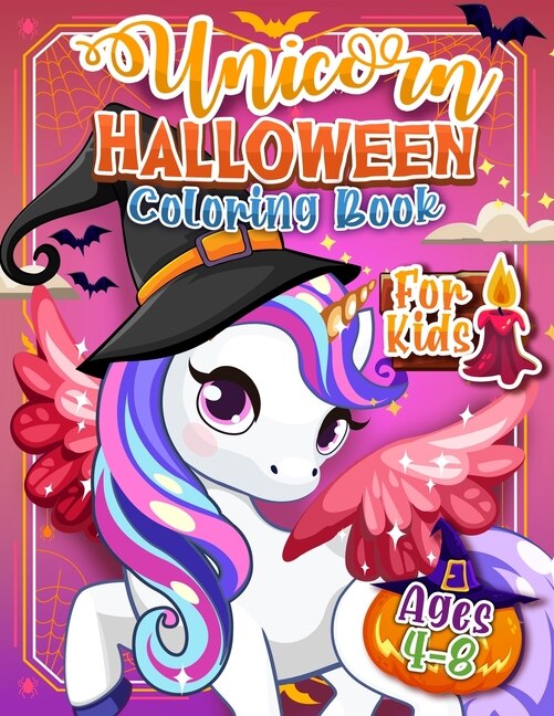 Front cover_Unicorn Coloring - Halloween Edition