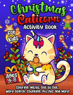 Front cover_Caticorn Activity Book for Xmas