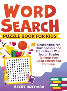 Front cover_Word Search Puzzle Book For Kids