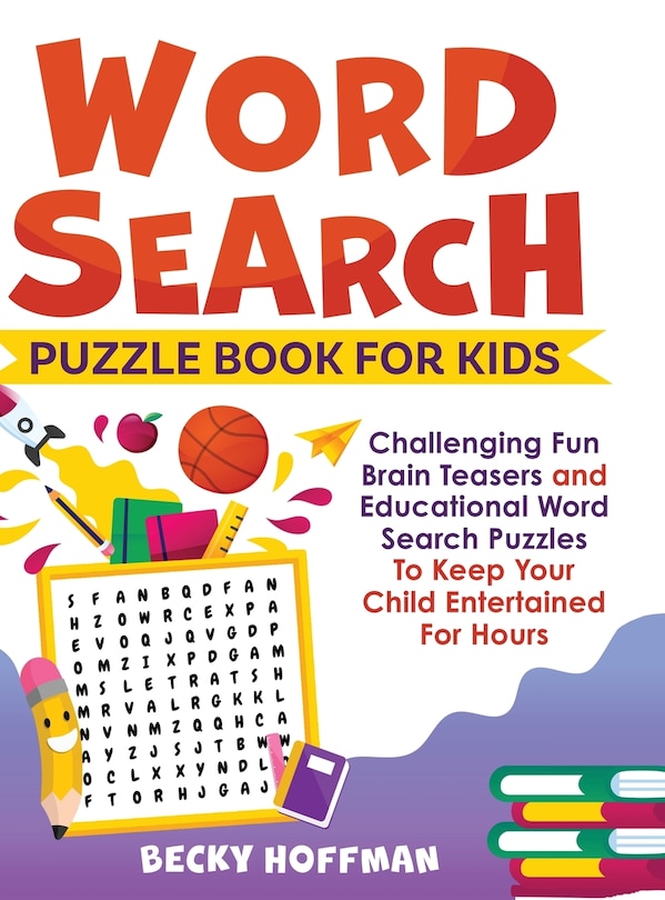 Front cover_Word Search Puzzle Book For Kids