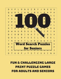 Front cover_100 Word Search Puzzles For Seniors