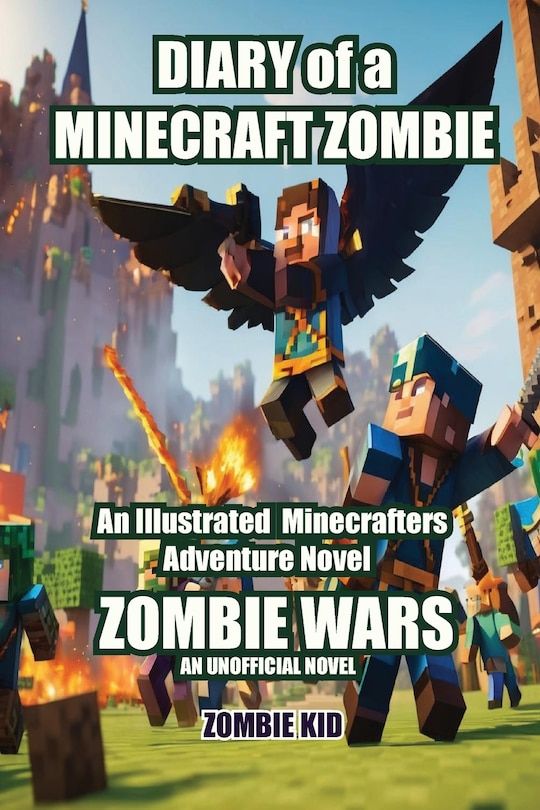 Front cover_Diary of a Minecraft Zombie