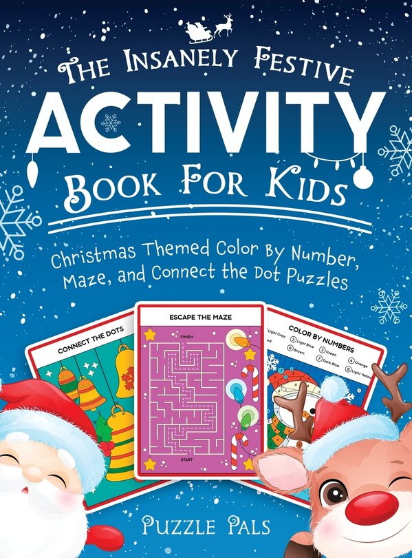 Front cover_The Insanely Festive Activity Book For Kids