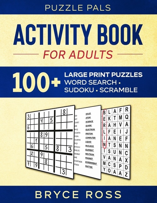 Front cover_Activity Book For Adults