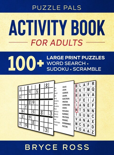 Front cover_Activity Book For Adults